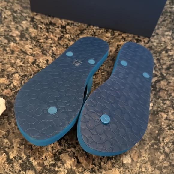 Coach Abbigal Star Rubber flip flops NIB 8 - Picture 5 of 8